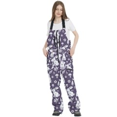 Women s Front Zip Ski And Snowboard Bib Pants 