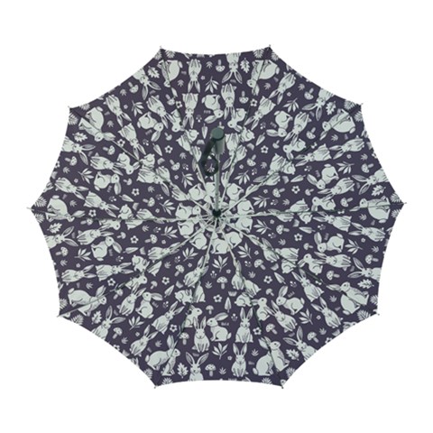 Easter bunny pattern Automatic Folding Umbrella with Case (Large) from ArtsNow.com