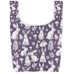 Easter bunny pattern Foldable Shopping Bag