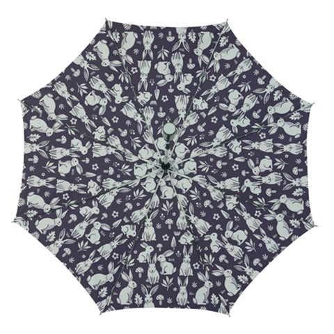 Easter bunny pattern Automatic Folding Umbrella with Case (Medium) from ArtsNow.com