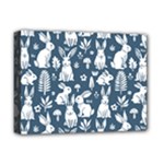 Easter bunny pattern Deluxe Canvas 16  x 12  (Stretched) 