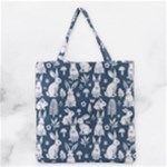 Easter bunny pattern Grocery Tote Bag
