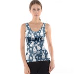 Easter bunny pattern Women s Basic Tank Top