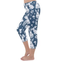 Capri Winter Leggings Back Capri Winter Leggings Back