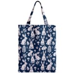 Easter bunny pattern Zipper Classic Tote Bag