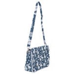 Easter bunny pattern Shoulder Bag with Back Zipper