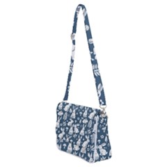 Shoulder Bag with Back Zipper 