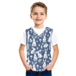 Easter bunny pattern Kids  Basketball Tank Top