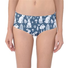 Mid-Waist Bikini Bottoms 