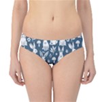 Easter bunny pattern Hipster Bikini Bottoms