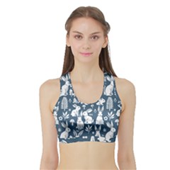 Sports Bra with Border 