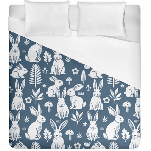 Easter bunny pattern Duvet Cover (King Size) from ArtsNow.com
