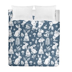 Easter bunny pattern Duvet Cover Double Side (Full/ Double Size) from ArtsNow.com