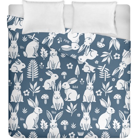 Easter bunny pattern Duvet Cover Double Side (King Size) from ArtsNow.com