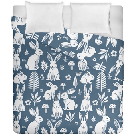 Easter bunny pattern Duvet Cover Double Side (California King Size) from ArtsNow.com
