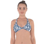 Easter bunny pattern Halter Neck Bikini Top
