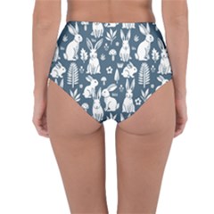 Reversible High-Waist Bikini Bottoms 