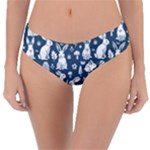 Easter bunny pattern Reversible Classic Bikini Bottoms