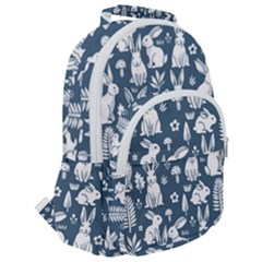 Rounded Multi Pocket Backpack 