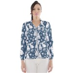 Easter bunny pattern Women s Windbreaker