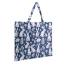 Zipper Large Tote Bag 
