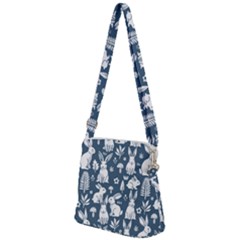 Zipper Messenger Bag 
