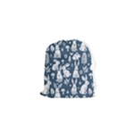 Easter bunny pattern Drawstring Pouch (XS)
