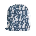 Easter bunny pattern Drawstring Pouch (2XL)