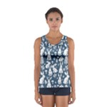 Easter bunny pattern Sport Tank Top 