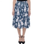 Easter bunny pattern Classic Midi Skirt