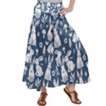 Easter bunny pattern Women s Satin Palazzo Pants