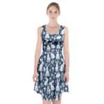 Easter bunny pattern Racerback Midi Dress