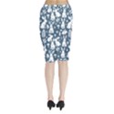 Midi Wrap Pencil Skirt 