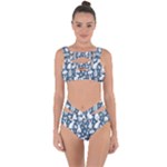 Easter bunny pattern Bandaged Up Bikini Set 