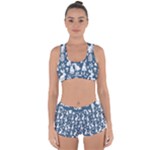 Easter bunny pattern Racerback Boyleg Bikini Set