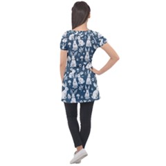 Puff Sleeve Tunic Top 