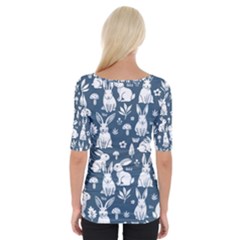 Wide Neckline T-Shirt 