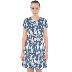 Adorable in Chiffon Dress 