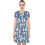Easter bunny pattern Adorable in Chiffon Dress