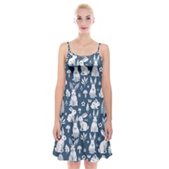 Spaghetti Strap Velvet Dress 