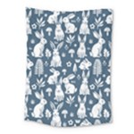 Easter bunny pattern Medium Tapestry