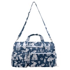Sports Gym Duffle Bag with Shoe Compartment 