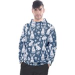 Easter bunny pattern Men s Pullover Hoodie