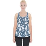 Easter bunny pattern Piece Up Tank Top
