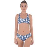 Easter bunny pattern Criss Cross Bikini Set