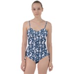 Easter bunny pattern Sweetheart Tankini Set