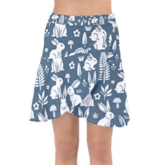 Wrap Front Skirt 