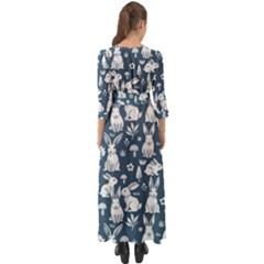 Button Up Boho Maxi Dress 