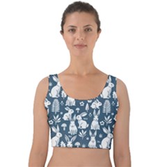 Velvet Crop Top 