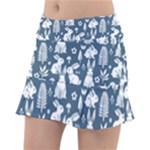 Easter bunny pattern Classic Tennis Skirt